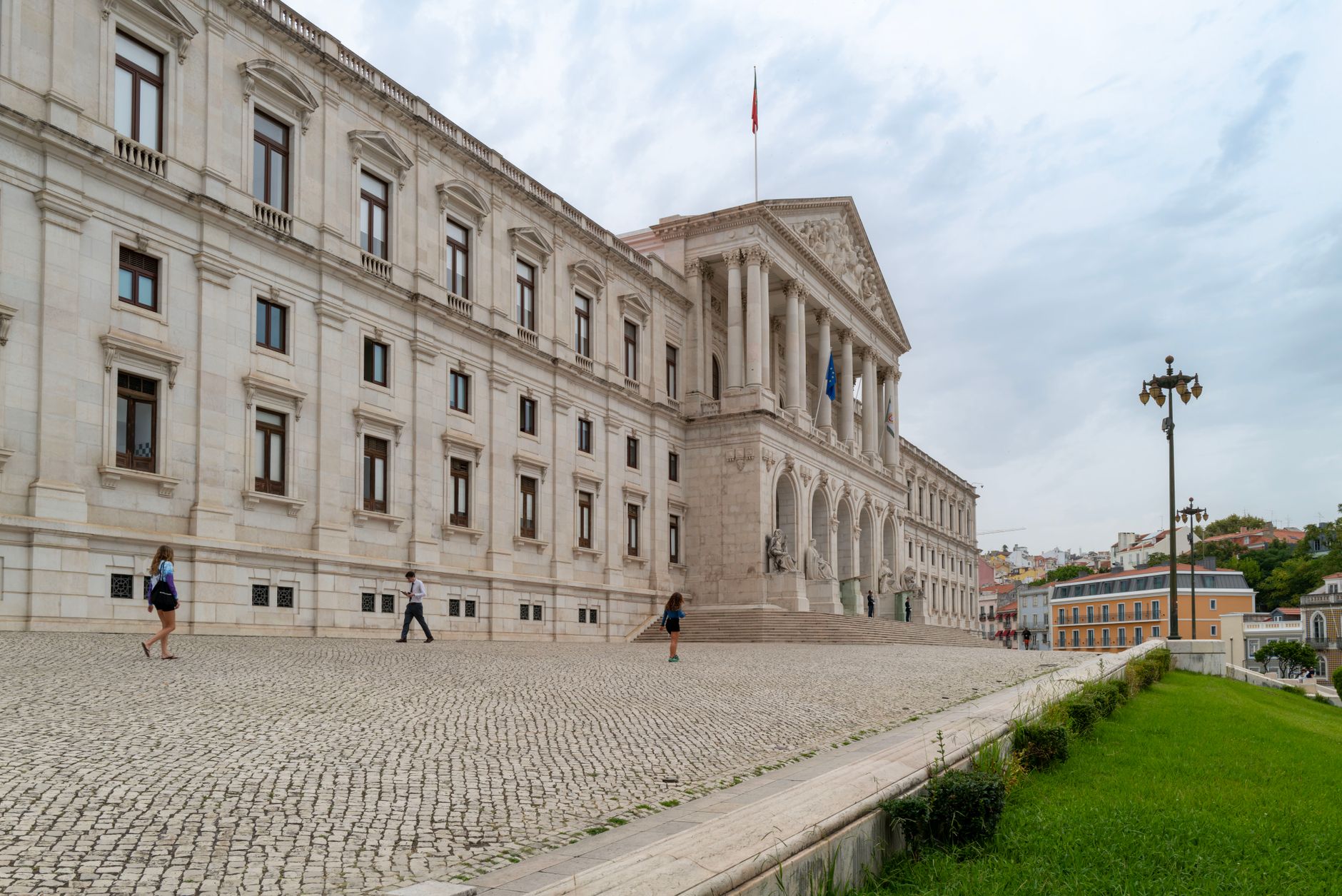 Explore the grandeur of São Bento Palace, the seat of Portugal's Parliament in Lisbon.